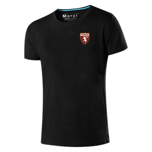 足球意甲都灵队服短袖t恤衫男女运动休闲球迷服半袖球衣服夏体恤