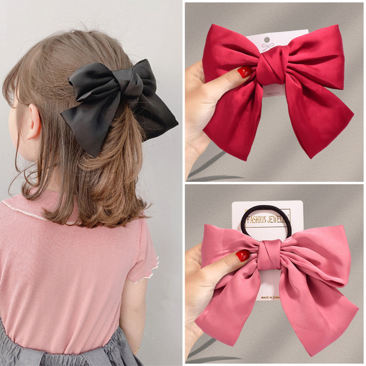 超大蝴蝶结发圈红色头饰发饰公主