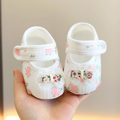 婴儿鞋子春秋款软底公主鞋学步鞋
