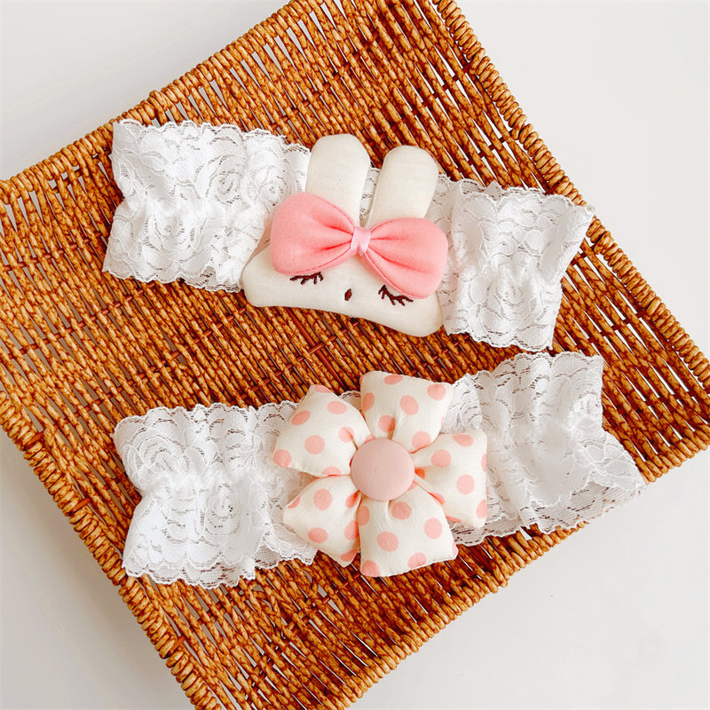 春夏婴儿护囟门宽发带女宝宝超仙