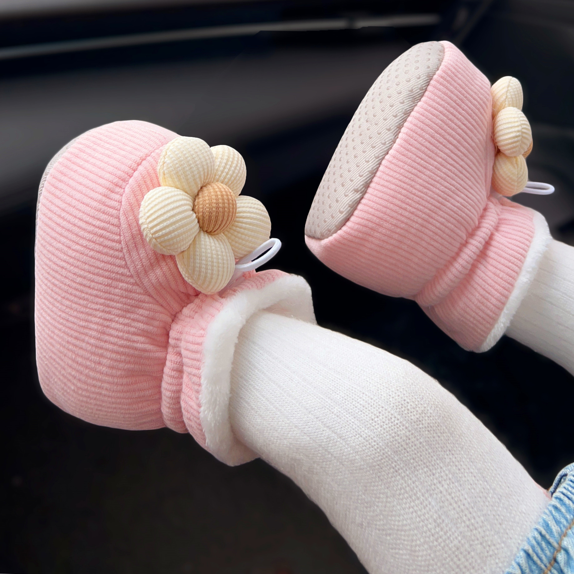 米嘟尔宝宝棉鞋加绒加厚保暖棉靴