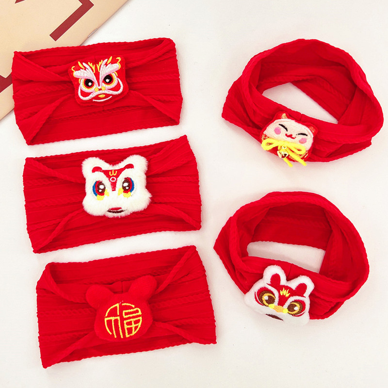 婴儿春夏护囟门帽超萌虎头遮囟门