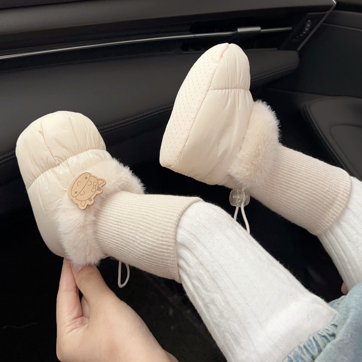 冬婴儿鞋子加绒加厚保暖防水棉鞋