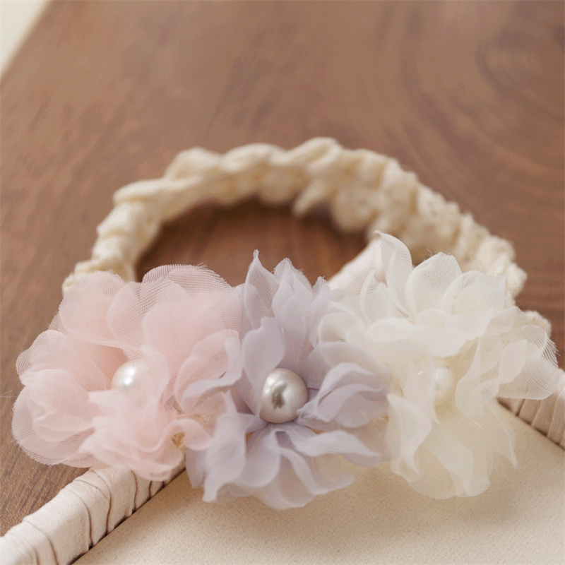 满月婴儿护囟门发带宝宝舒适头饰