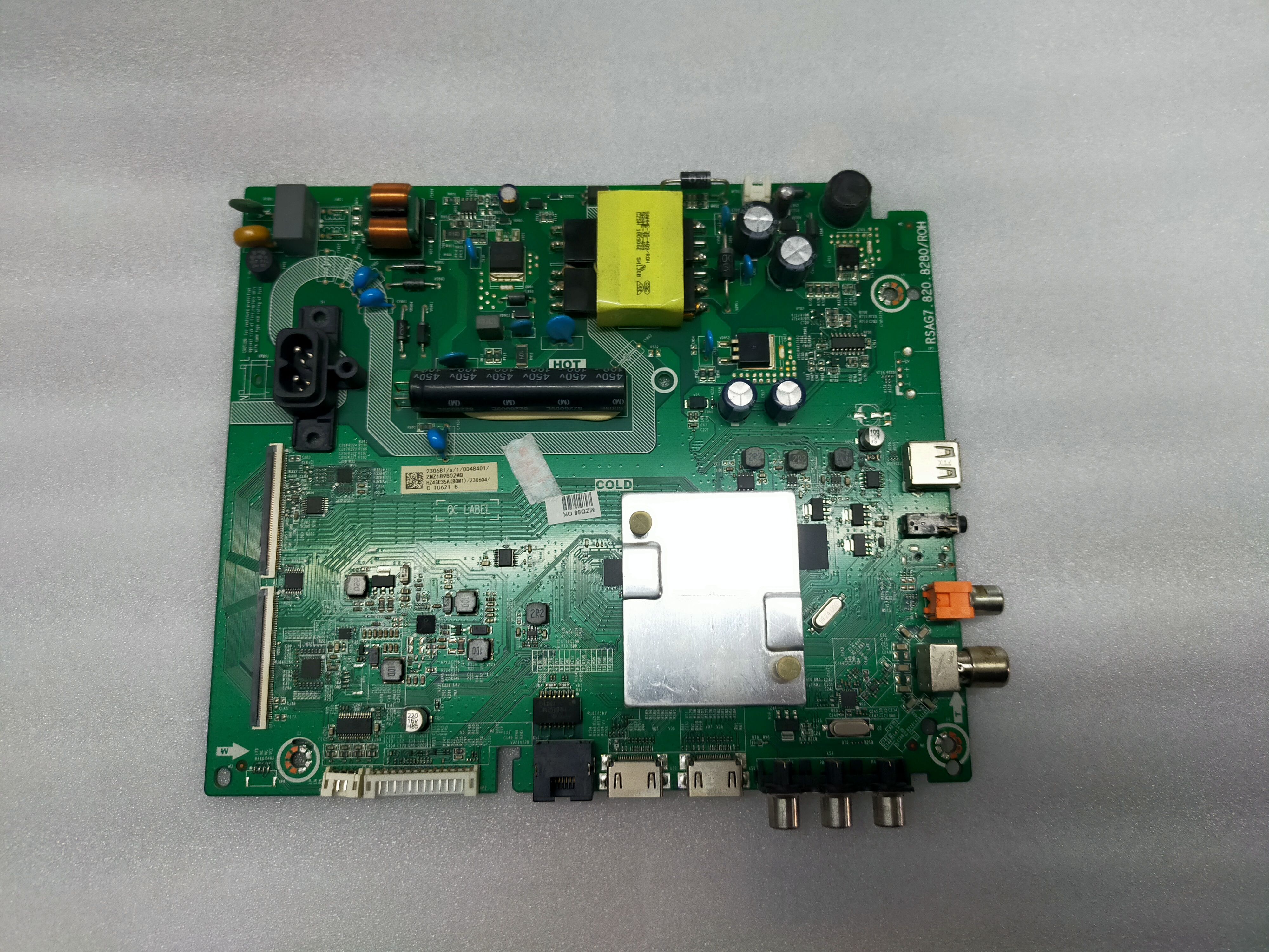 海信HZ43E35A主板RSAG7.820.8280