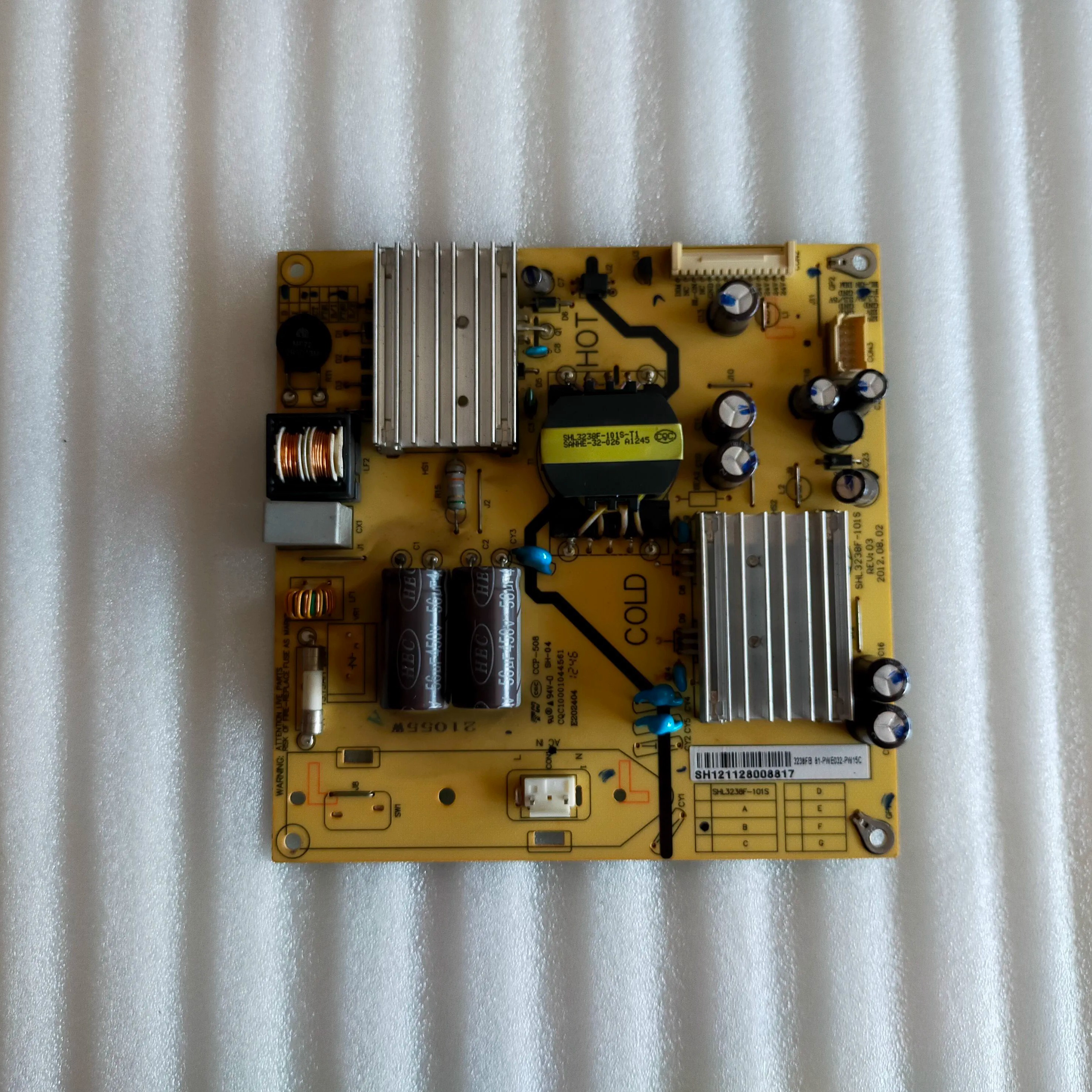 TCL LED32C330 L32W3212电源板SHL3238F-101S 81-PWE032-PW15