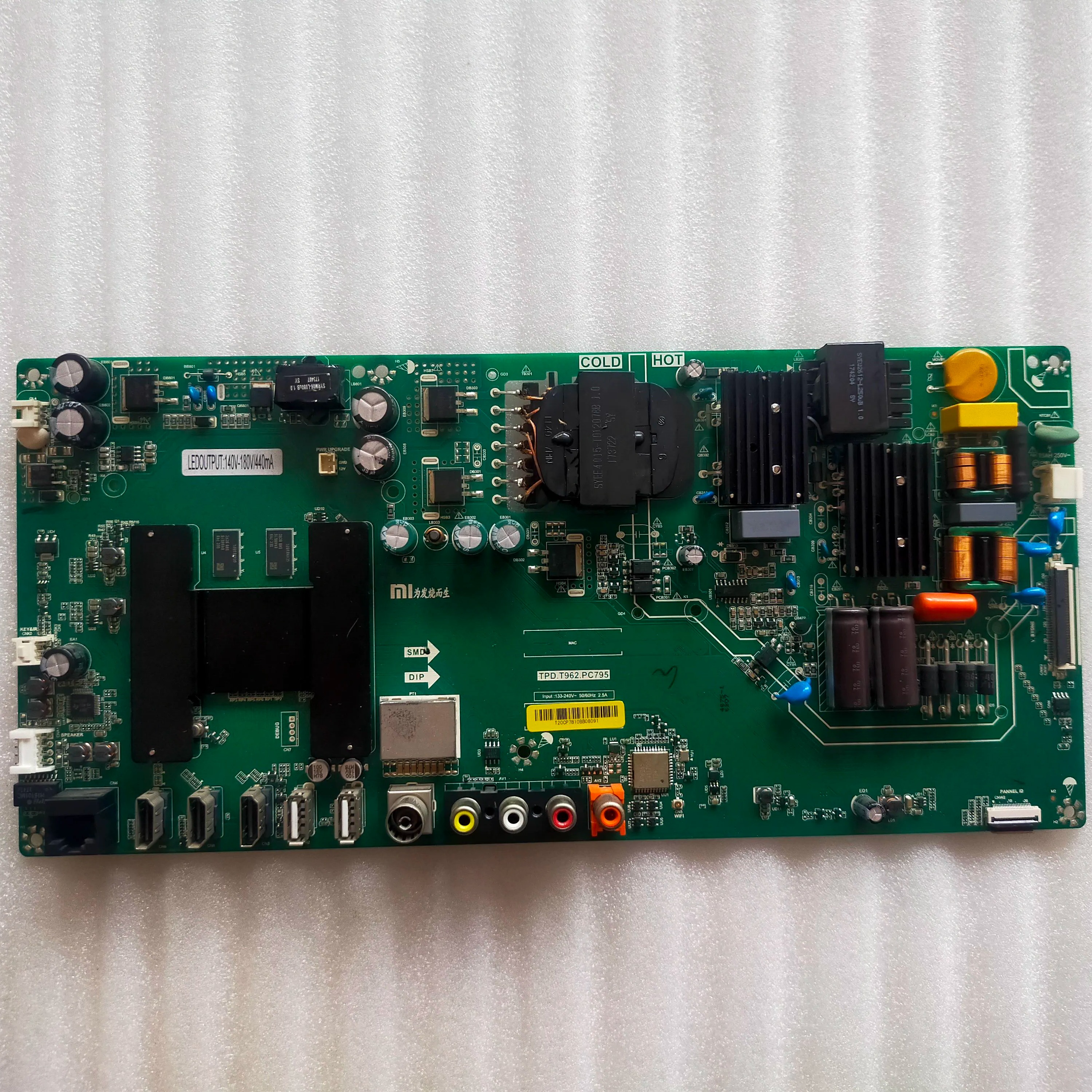 小米L55M5-AZ主板TPD.T962.PC795
