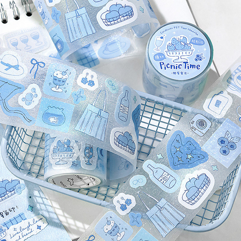 梦幻高颜值拉丝模切PET胶带轻盐交响诗系列浪漫生活治愈系小标签手账素材拼贴造景装饰贴画贴纸笔记手机装扮,文具电教/文化用品/商务用品,贴纸/立体贴纸,淘宝优惠券,粉丝福利购,淘宝优惠卷