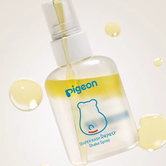 Pigeon贝亲摇摇护臀喷雾婴儿护臀膏新生儿护臀霜护理屁屁霜100ml