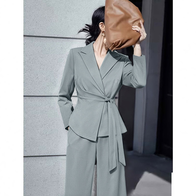 【两件套】西装长裤套装女高级感高端干练气质职业西服套装D4650,女装/女士精品,时尚套装,淘宝优惠券,粉丝福利购,淘宝优惠卷