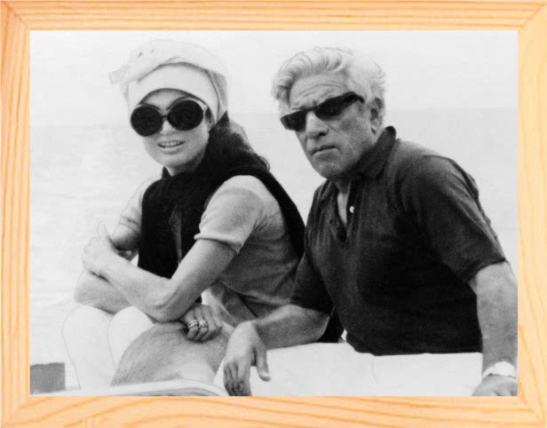 营养书画 天然实木有框画装饰画挂摆件 榜样的力量 船王奥纳西斯