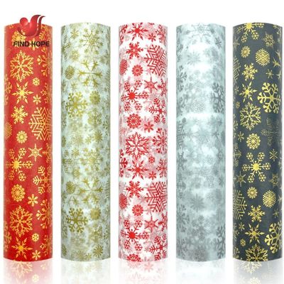 10Pcs Tissue Wrapping Packaging Paper Snowflake Christmas DI