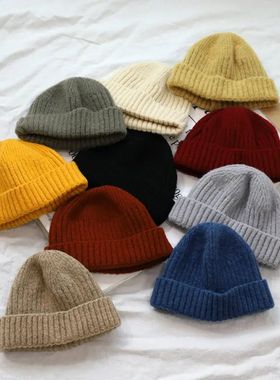 Winter Warm Kids Knitted Woolen Hat 2-6year Boy Girl Childre