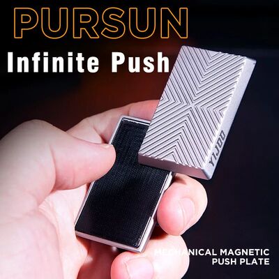 est Magnetic Cube Push Slider Anti Sss Metal Fidget Slider D