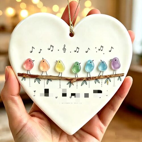 Funny Friendship Sea Glass Keepsake Ornament Sea Glass Penda