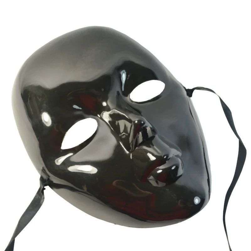 Plastic Full Face Masks Set Dance Mask Masquerade Dance Mask图片