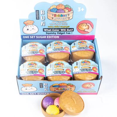 Hand held toys slow rebound release baozi stress relief arti