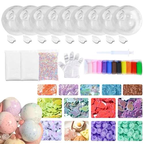 Sensory ASMR DIY Squish Ball Craft Kit Empty Squeeze Ball Sk
