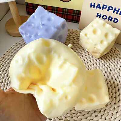 Coconut Oil Dough Cheese Squishy – Soft Clay Sss Ball, Funn