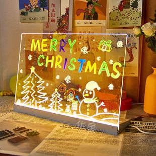 Handmade Diy Toy Erasable Luminous Drawing Children Board
