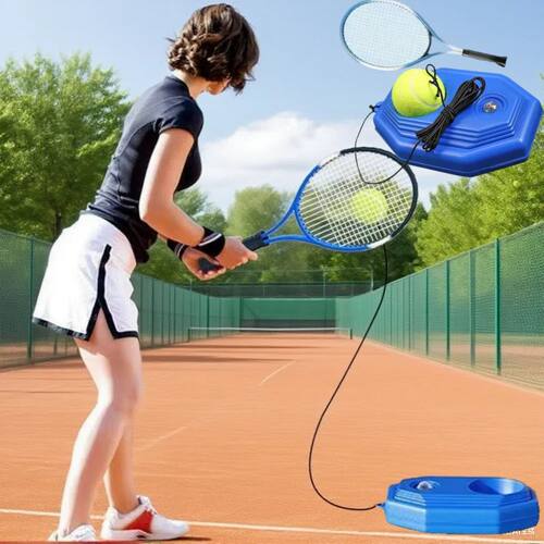 Portable Single Player Tennis Coach Tennis Automatic Rebound