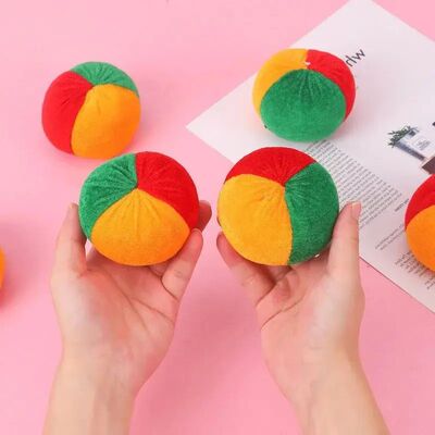 3PCS Pumpkin Sandbag Throwing Game Children's Sports Game Pu
