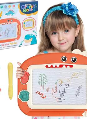 Little Genius Painter Magnetic Drawing Board Green, BPA-free