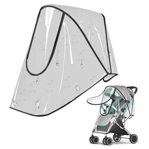 Universal Stroller Rain Cover Baby Car Weather Wind Sun Shie