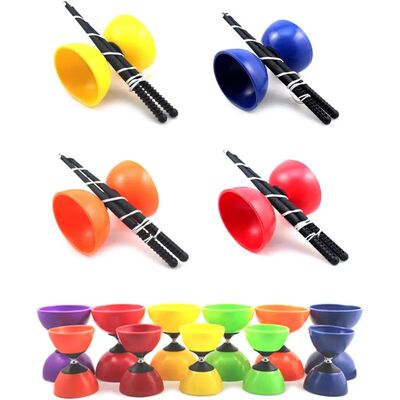 Chinese Diabolo Yo-yo Diabolo Toy Leather Bowl Soft Material