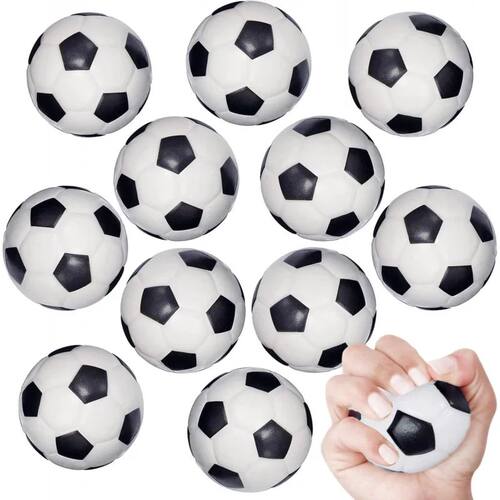 10psc Mini Sports Balls for Kids Party Favor Toy, Soccer Bal