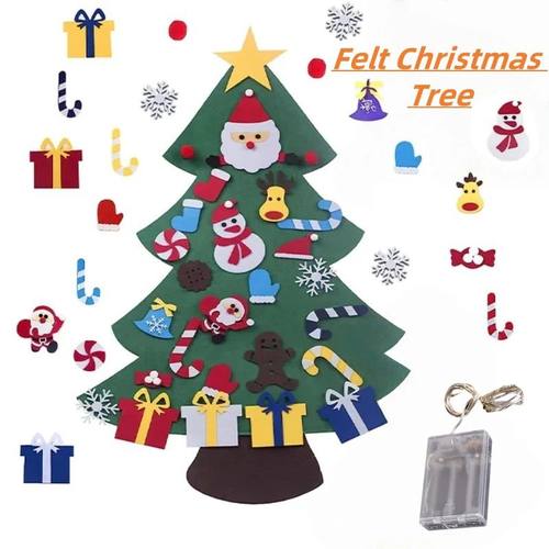 DIY Felt Christmas Tree Kids Max Fun DIY Christmas Felt Tree