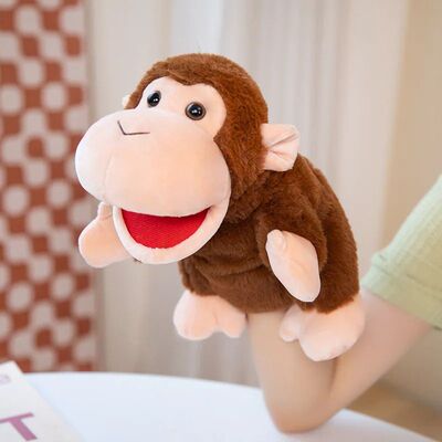 Stuffed Plush Animals Toys Hand Finger Story Puppet Kawaii D