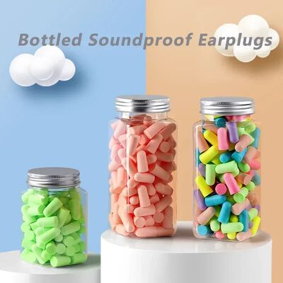 10/24/60pcs Comfortable Earplugs Antinoise Ear Plugs Sleep N