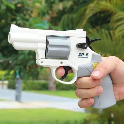 Soft Dart Bullet ZP5 Revolver Pistol Launcher Toy Gun Weapon
