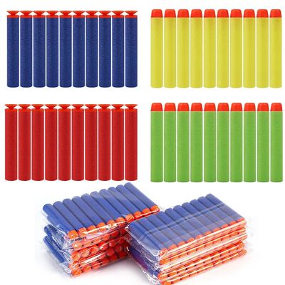 EVA Soft Bullet Round Suction Head Refill Darts Bullets for