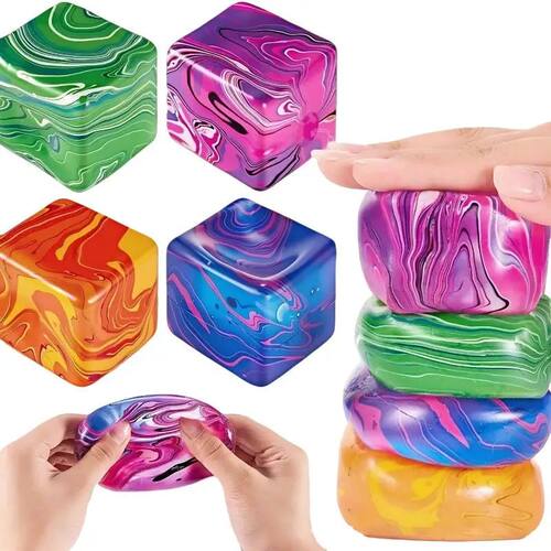 Ice Cube Maltose Decompression Toy Ice Cube Fidget Toys Sque