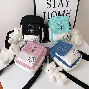 Fashion Canvas Messenger Purses Cute Canvas Bag Shoulder Bag