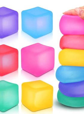 Stress Cube Squishy Fidget Toys for Relaxation High Density