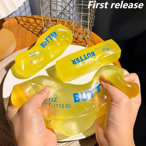 Squishy Simulated Butter Squeeze Toy Soft Sss Relief Slow Ri