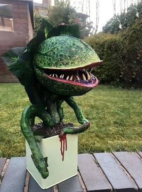 Cannibal Flower Resin Crafts Ornament Decorations Halloween