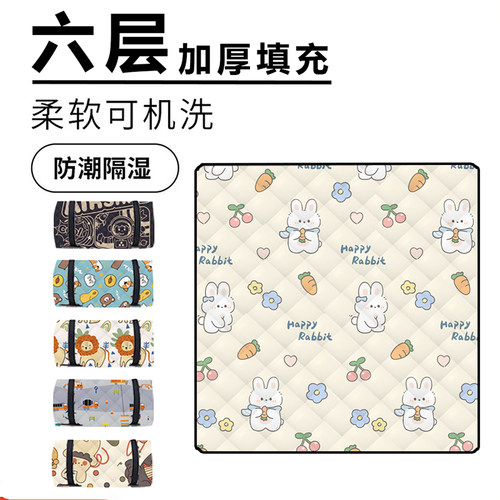 超声波野餐防潮垫加厚户外地垫子