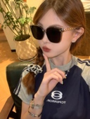 CDLM陈大刘芒 男女同款 墨镜高级感大脸显脸小防晒太阳眼镜街拍