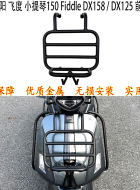 适用 三阳 飞度小提琴150 前书包架 Fiddle DX158 前置物架 DX125