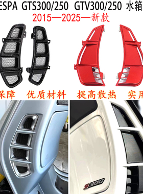 适用 vespa GTS300水箱网2025款维斯帕gtv300散热网GTS250 GTV250