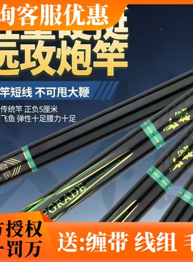 水上貂长枪旗舰版AK46X/47X/49X长枪AK47/46/48二代传统竿鱼竿