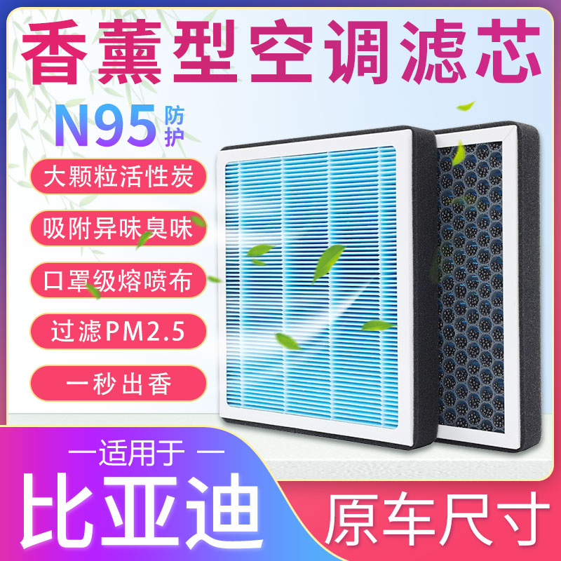 香薰型空调滤芯防雾霾除pm2.5