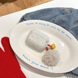 苹果耳机壳新款ins简约彩色油泼适用airpods保护套airpod3苹果pro耳机壳二代无线蓝牙