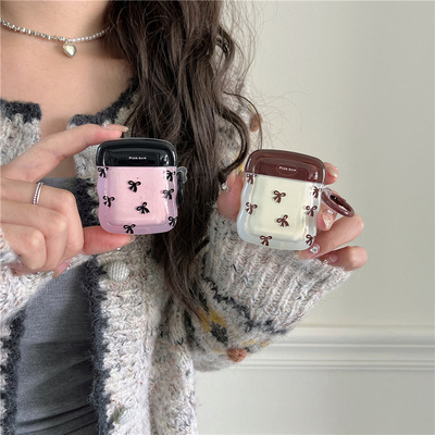 ins蝴蝶结适用airpods保护套2小众苹果无线蓝牙3代Pro2耳机套硅胶