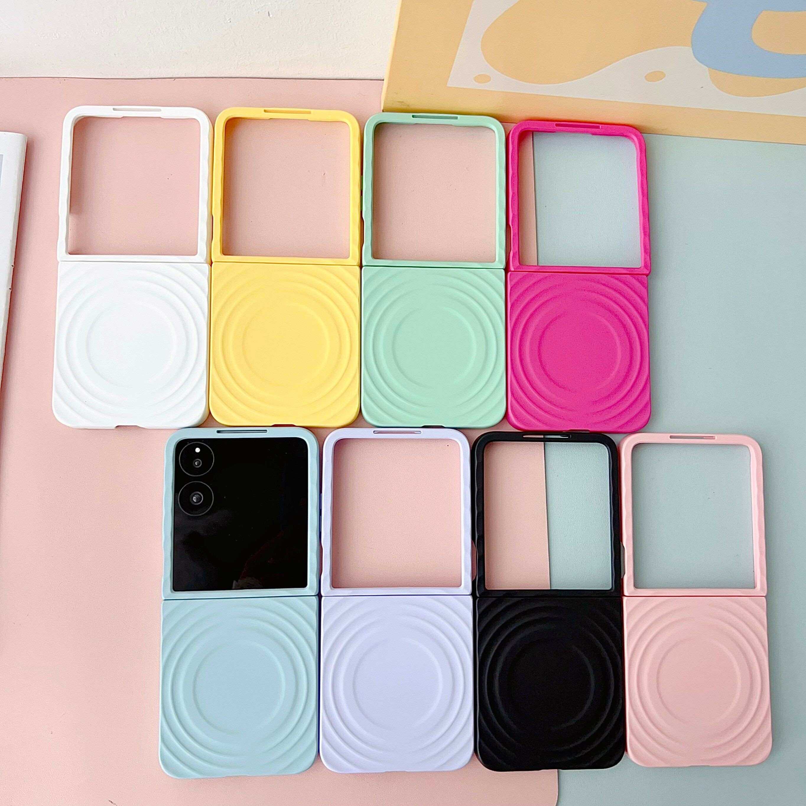 枫森简约小米波漾肤感新款适用于小米MIX Flip 手机保护壳爆款潮流款手机保护套ins风创意手机壳网红高级感女