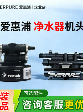 爱惠浦净水器通用单联QL2U机头QC71Twin双联滤头家用商用净水机头